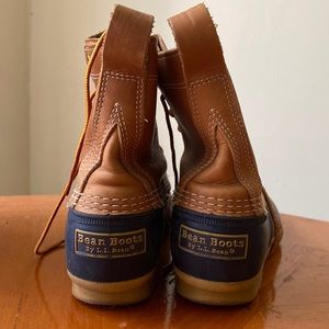 Bean Duck Boots 8” Blue